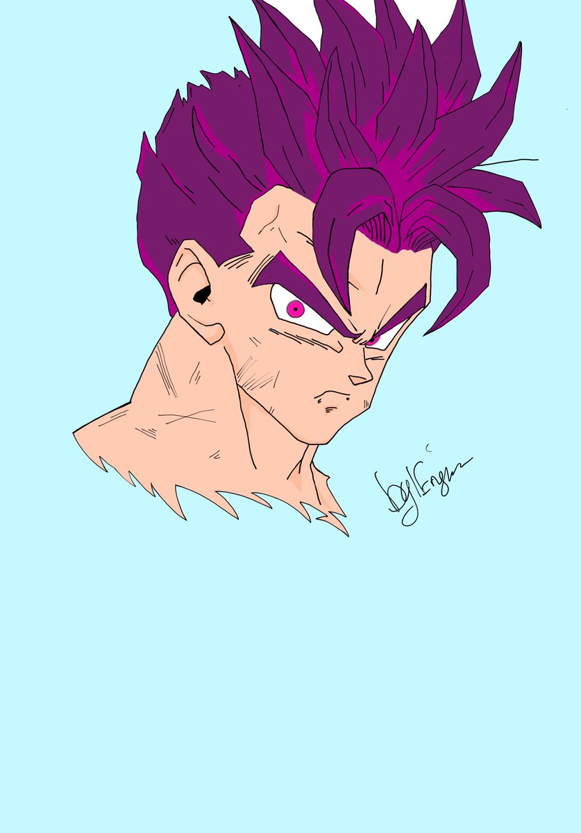 KameArts's tweet photo. #DragonBall #gohanblack #selfmade https://t.co/Pcwke0LwHb