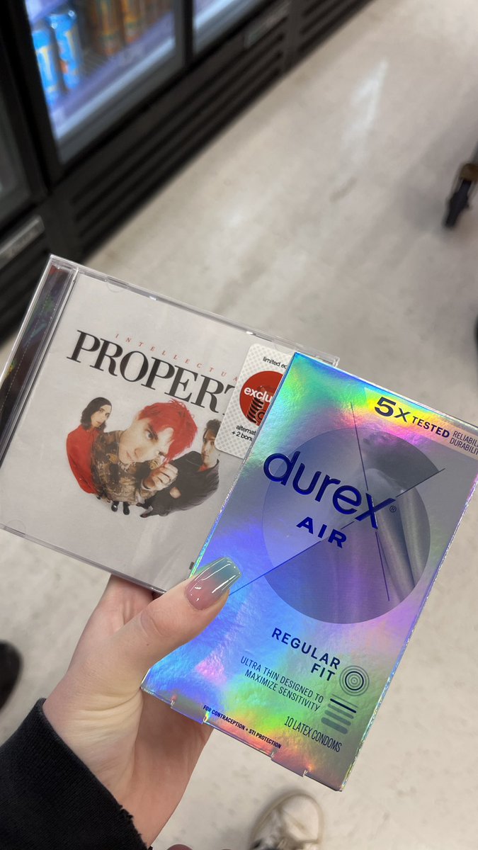 goddamn285's tweet photo. a contradicting purchase @awsten  @waterparks #INTELLECTUALPROPERTY https://t.co/JPWVraiwTW