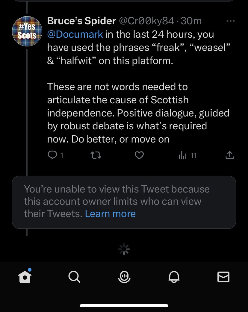 I believe Mark Hirst has decided to block me for simply suggesting he should consider his language. 

Strikes me as a man who can’t handle constructive criticism. If he can’t accept a tweet commenting on his language, what does that say about his tolerance for other views?