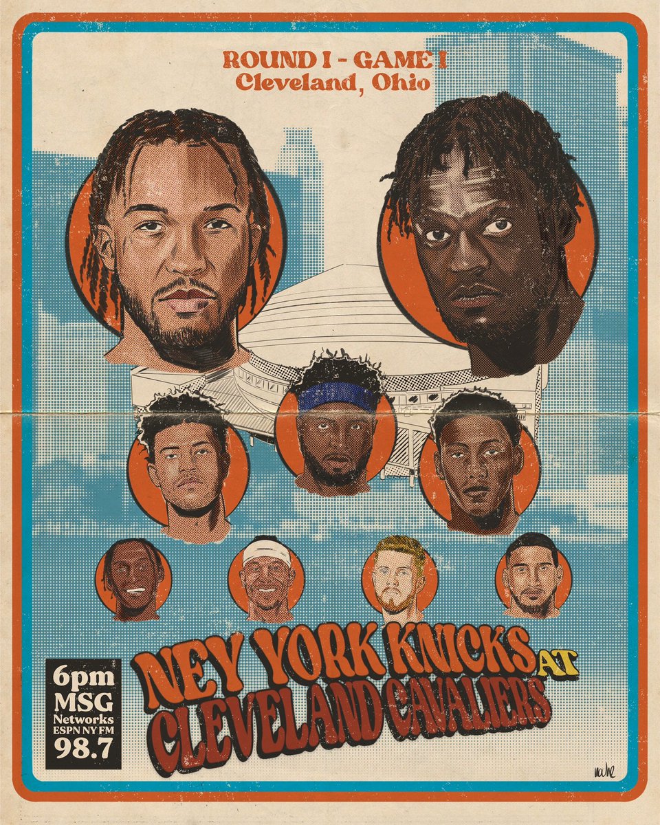 nyknicks's tweet photo. Locked in for Game 1 🔒 https://t.co/pLSZ4iHggi