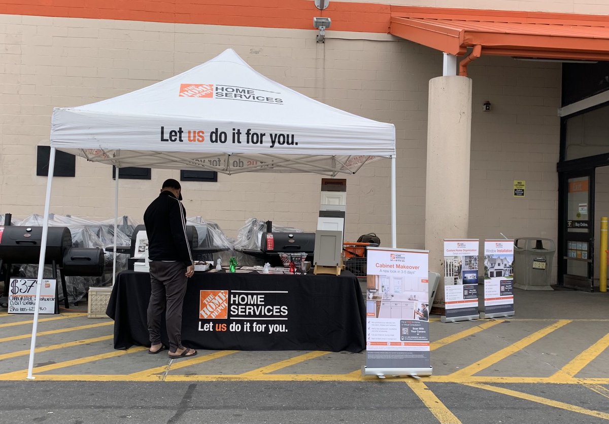 A successful HDIS outdoor event at store 1216.  3 firm appointments set for our programs