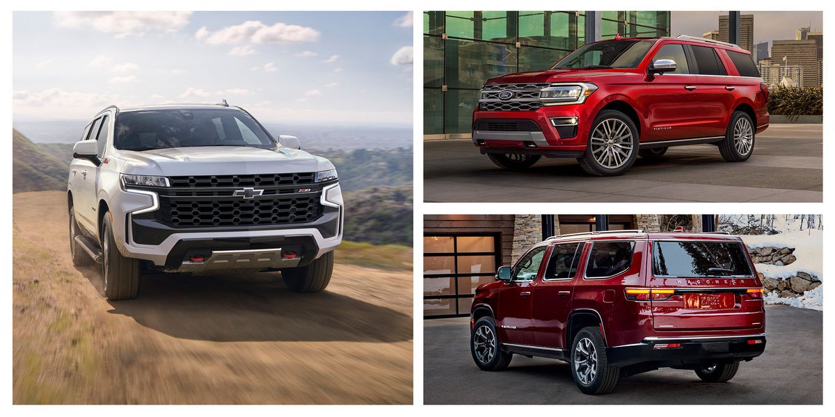 Car and Driver on Twitter "The best fullsize SUVs for 2023 http