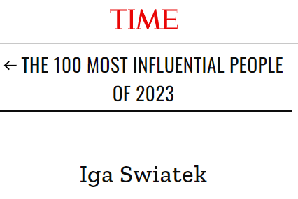 danieltilles1's tweet photo. It always annoys me how English-language media have this unofficial hierarchy of languages whereby some (usually Western European) are allowed their own letters with diacritics but others aren't.

She's called Iga Świątek, not Swiatek https://t.co/VR6fu96u6Q