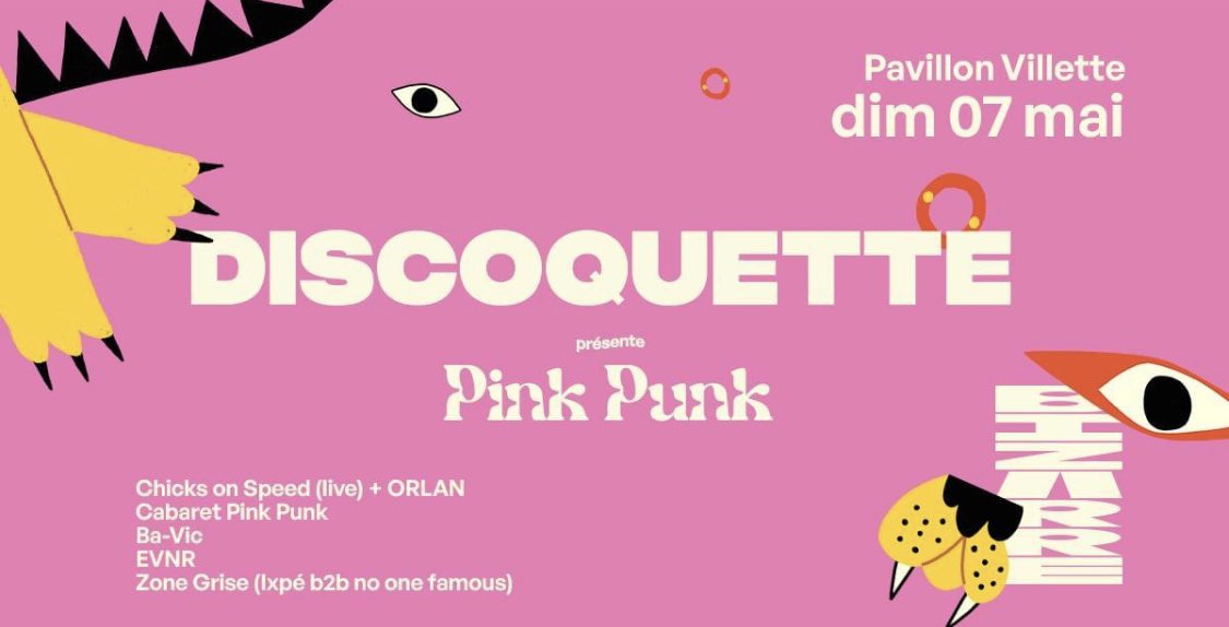 count down to Paris #bizarre #pinkpunk @alafolieparis19 @ORLANofficial