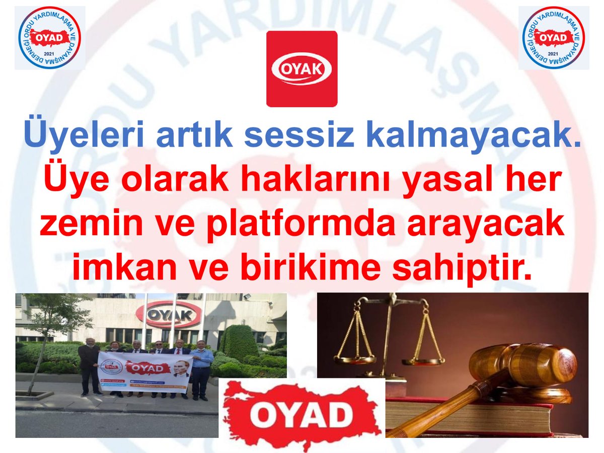 Burhangoksen's tweet photo. #OyakBizimHakBizim
OYAK şeffaf olmalı,
OYAK üyelerini bilgilendirme yapmalı, duyumla, tahminle, nabız yoklama ile nema ne hukuka ne adalete Uygun değildir. Yeter artık söz bundan sonra OYAD üyelerinin 

@ShowTV 
@FOXTV 
@halktvcomtr 
@tele1comtr 
@KRTTV1 
@tv100 
@szctelevizyonu https://t.co/hYSTglL6Hv