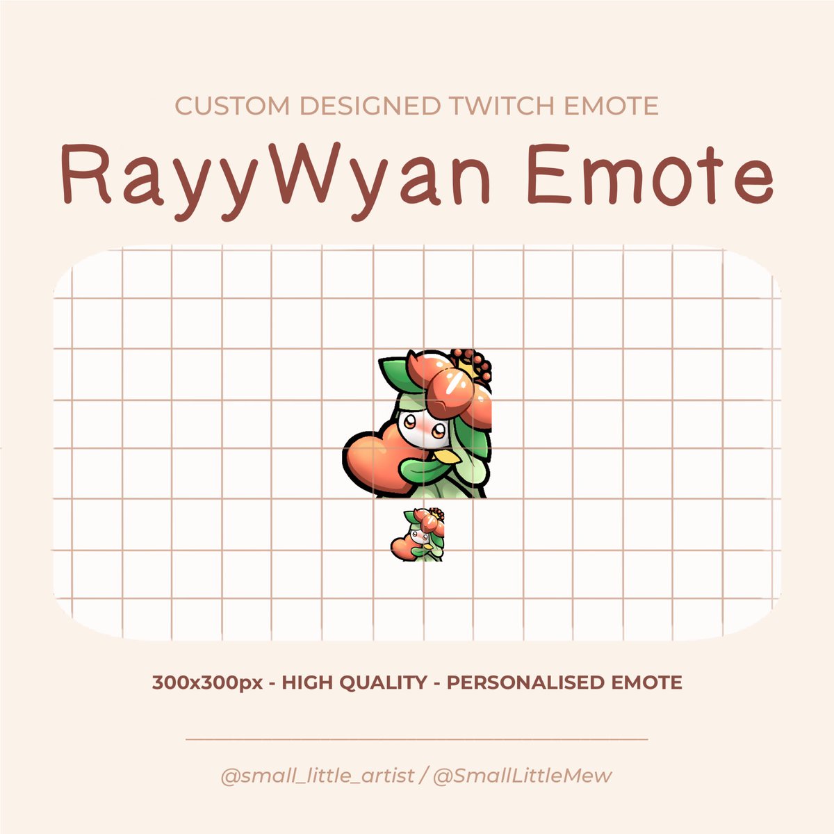 Emote I made for @RayyWyan this week! 🥰

#emotecommission #emote #commission #twitchemote #emoteartist #customemote #chibiemote #chibi #anime