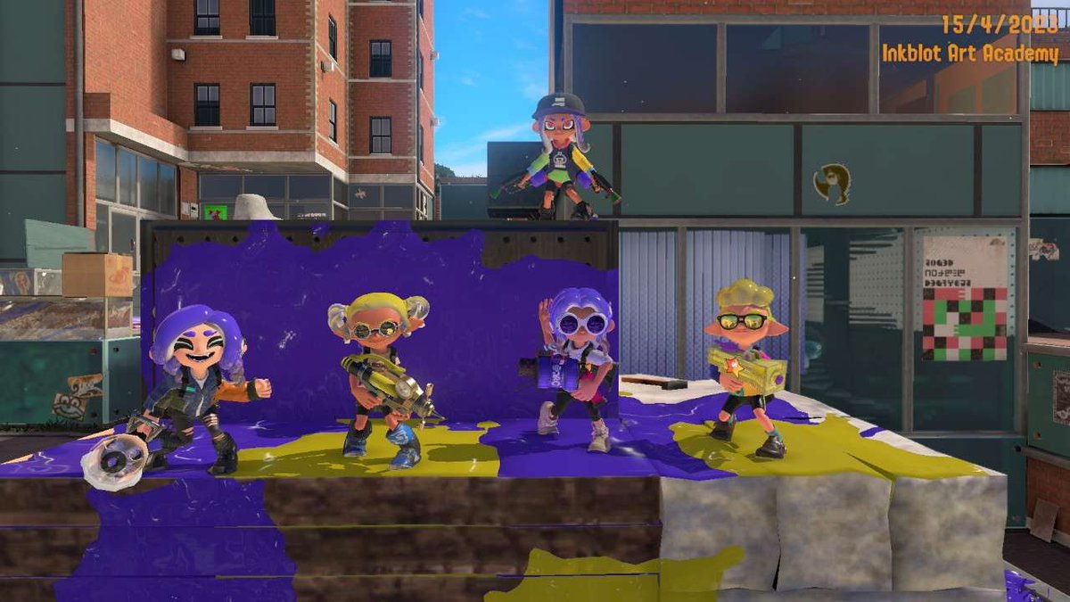 BridgeFour_spl's tweet photo. Played in Low Ink today! We went 3-3 and felt that we learned a lot.  Ggs to everyone we played!
@whutthescallop bp/explo
@BergstrandJoel splash/t-tek
@Fuselet1 52/t-tek
@Atlas64MK Cjunior
@TirexFlaisch Moral support https://t.co/IrOnIPNvZt