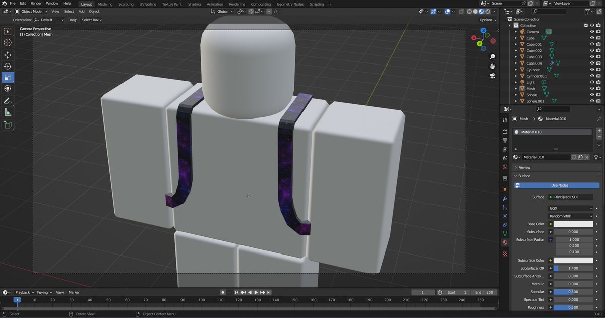 completelyX100's tweet photo. Galaxy Backpack (Making 3.0 Version Tomorrow) #Blender #Galaxy #Backpack #Detailed #3D #UGC #Backbling #Roblox #Model #Backaccessory #Avatar #Avatarshop #Catalog #Item #Gamedev #goviral #backpack https://t.co/TY5bD4jRcW