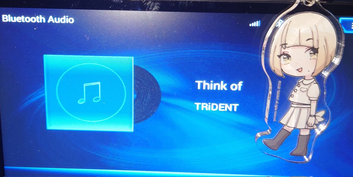 kamoyuna999's tweet photo. TRiDENTちゃん✨
超名曲！『Think of』
イヤフォンから流れるミュージック
ASAKAさん✨優しく！力強く！
魂のギターと歌声✨
「遠く遠く離れていても
　君をずっとずっと忘れないから」
魂の歌声✨最高に響くね✨超大好き💘
大好きな歌声に癒やされた✨
アクキー！かわいい💘
#ASAKA
#TRiDENT
#Thinkof https://t.co/Qi1p8At4uH
