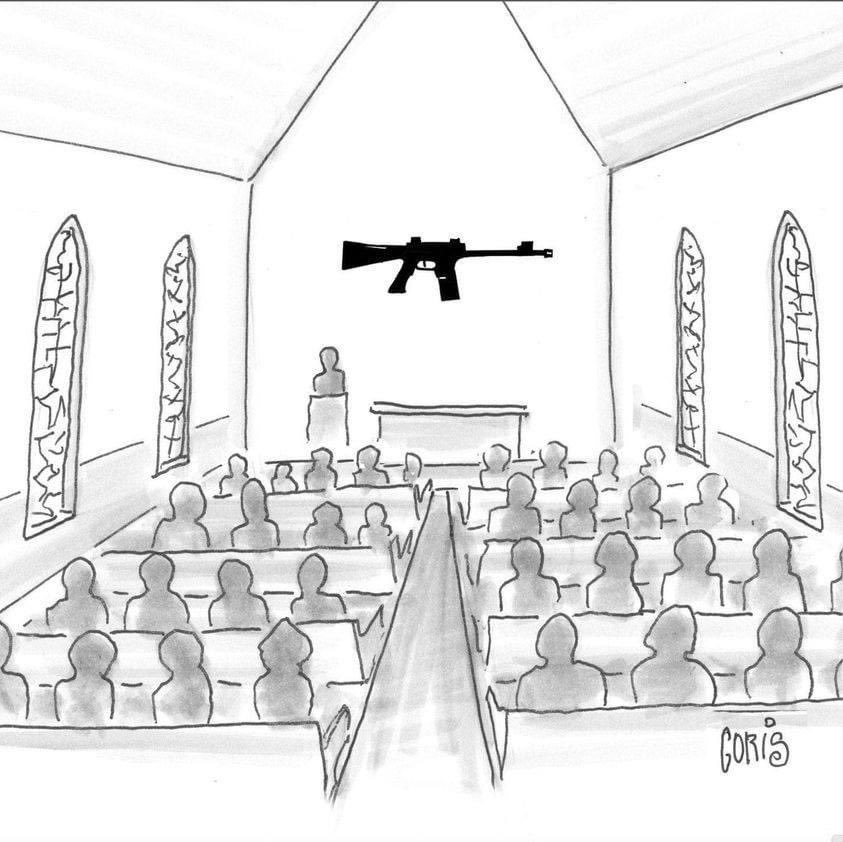 BearPause2026's tweet photo. @Mike_Pence @NRA #FakeChristian #PiousFrauds https://t.co/XJZK9PQr04