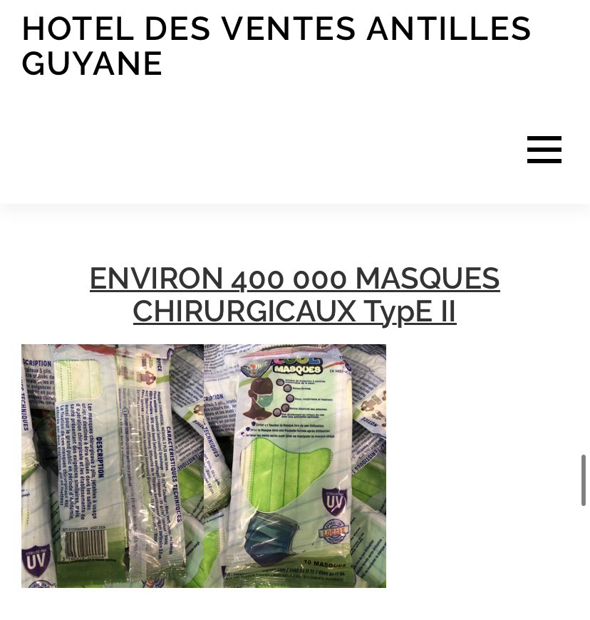 #COVID19 💶🦠💶 #RespirePlus
Inaugurée le 7 septembre 2020 grâce à 450 000 💶 de subvention du <a href="/CRGuadeloupe/">Région Guadeloupe</a> et “quelques libertés” en matière d’ingénierie publique…
Vente à l’encan le 24 avril 2023
Et un autre rendez-vous le 28 septembre 2023…judiciaire 
<a href="/guadeloupela1e/">Guadeloupe la 1ère</a>