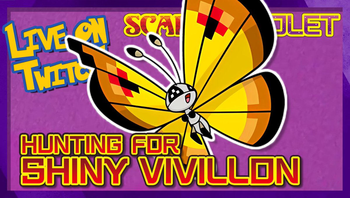 LivingShinyDex's tweet photo. https://t.co/oZzNMTlXpz LIVE on #Twitch - Quest for the SHINY VIVILLON DEX continues!!! #Pokemon #shinypokemon #PokemonScarletViolet https://t.co/Bt4QYjD1j1