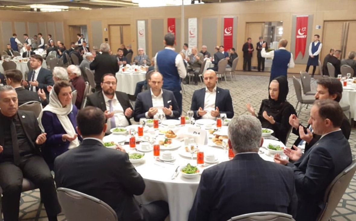 Saadet Partisi Zonguldak İl Başkanlığı tarafından düzenlenen Geleneksel Zonguldak İftarına katıldık.

Saadet Partisi İl Başkanı Sn. <a href="/burakerol67/">Burak EROL</a>’a nazik davetleri için teşekkür ederim.