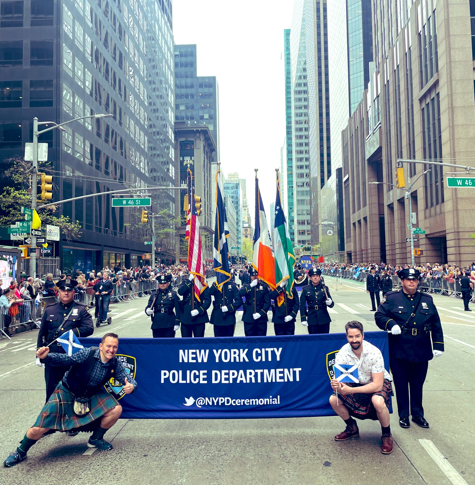 NYPD Ceremonial Unit on Twitter "The 25th Anniversary NYC Tartan Day