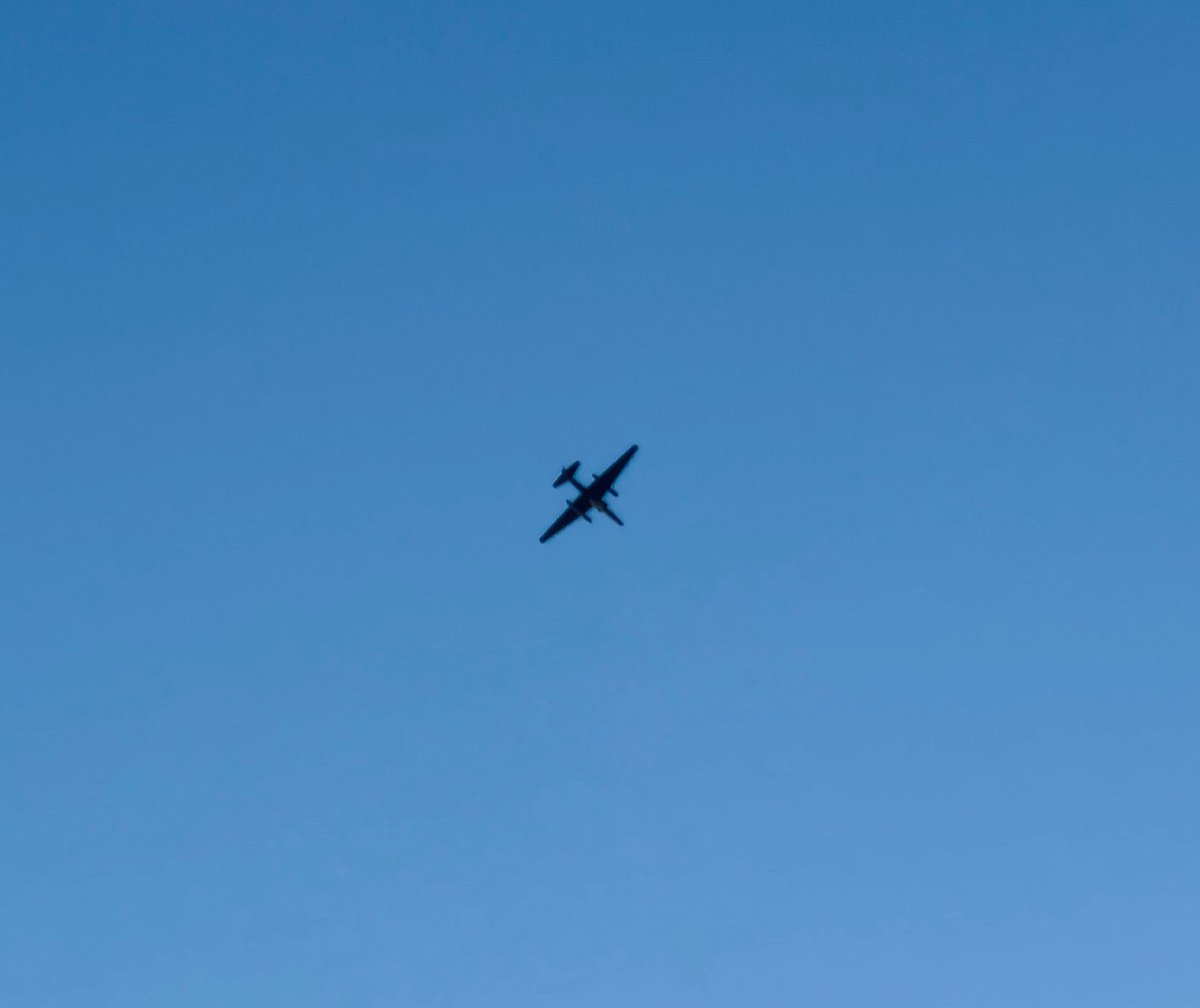Caught this U-2 flying overhead a couple of weeks ago while it was visiting Offutt Air Force Base