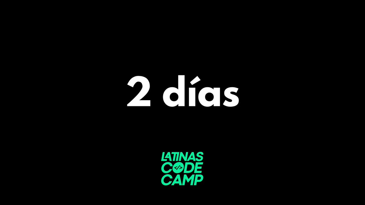 Technolatinas's tweet image. 🔥 ¡Faltan solo 2 días para que comience #LatinasCodeCamp! Prepárate para impulsar tu carrera y transformar tu vida con el poder del código. ¡Únete a nosotros! 💻🚀 #AprendeAProgramar #2Días Regístrate aquí: lu.ma/latinascodecamp
