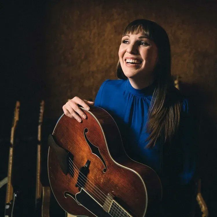 Next: A track by Jocelyn Gould, whose debut album, Elegant Traveler, won the 2021 Juno Award for Jazz Album of the Year: Solo. 
Jocelyn, who's been called “a leader in the next generation of great mainstream jazz guitarists," wraps up a 4-night residency <a href="/therextoronto/">The Rex Hotel</a> tonight.