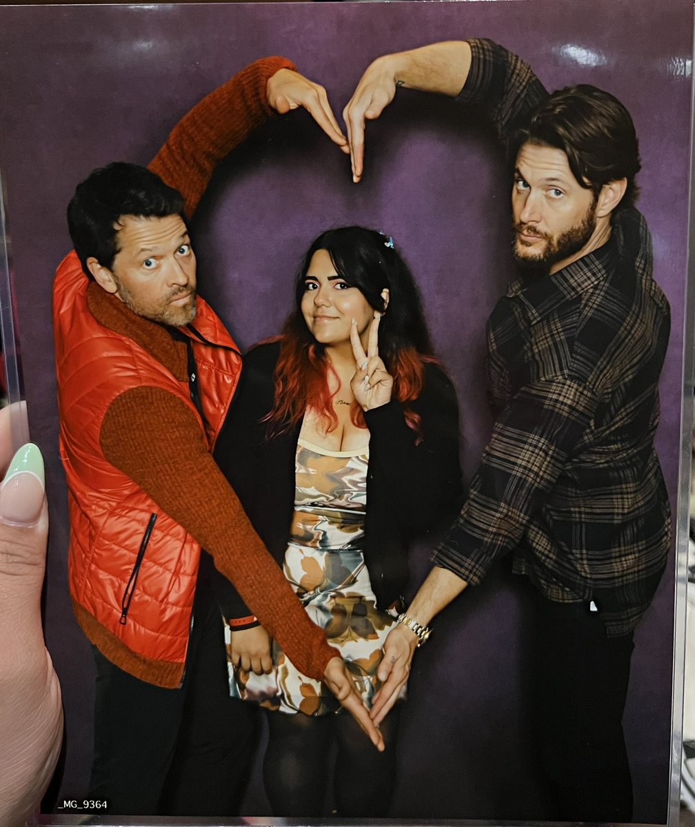 S13E06's tweet image. A heart day 😘 #SPNNJ #SPNCon