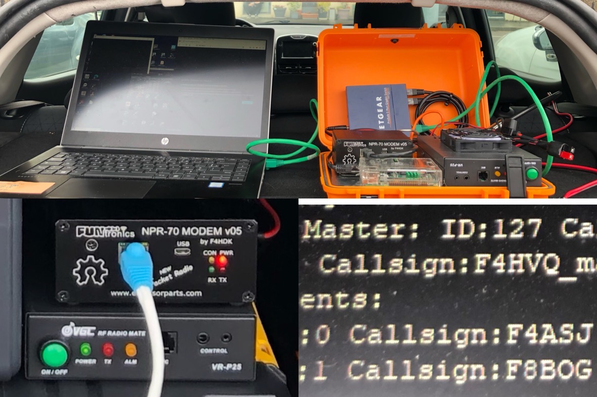 15/04/2023 Exercice pluvieux de recherche de balise  pour l'#Adrasec 78.

L'occassion de tester de nouvelles réalisations  et intégrations  en cours : #iGate #digipeater #APRS, #NPR70

<a href="/Prefet78/">Préfet des Yvelines 🇫🇷</a> #radioamateur #hamradio <a href="/SecCivileFrance/">Sécurité Civile</a>