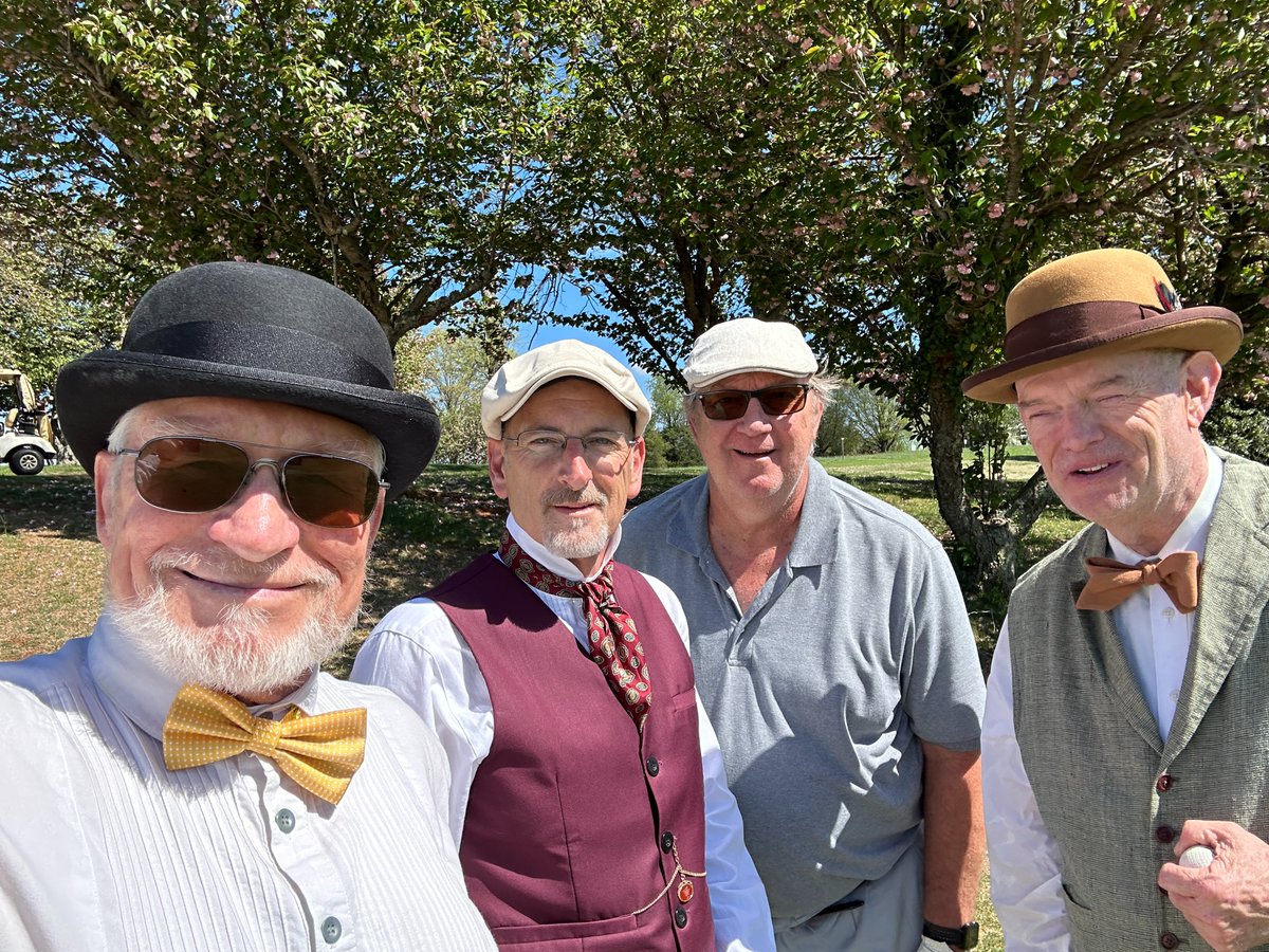 Jajisee's tweet photo. We played the 2023 VaHGA Gutty Gopher today.  Congratulations to Rob Gilbert, VaHGA Captain, who shot 81. https://t.co/jvs4bpCgK8