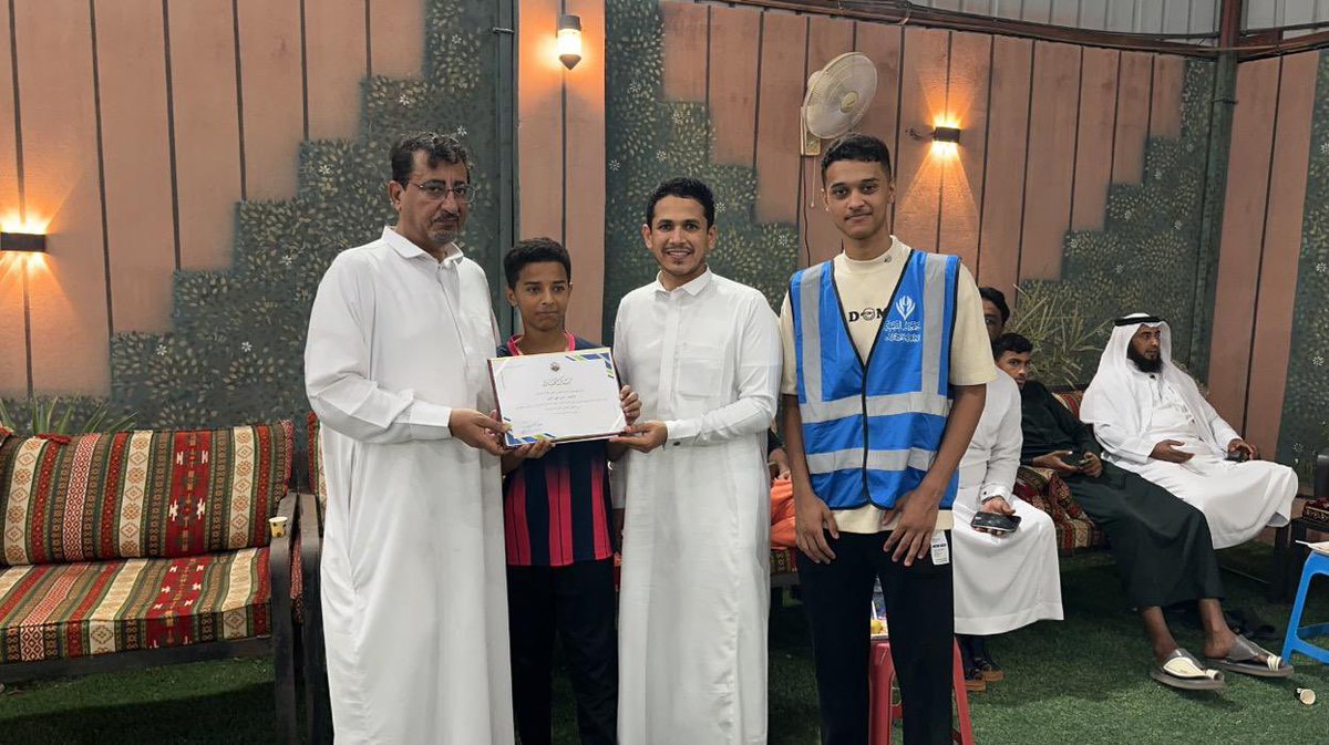 نظم فريق بصمة التنمية التطوعي التابع لجمعية التنمية الأهلية بالخشابية

برنامج الإفطار الجماعي لأهالي قرية الخشابية
#فريق_بصمة_التنمية