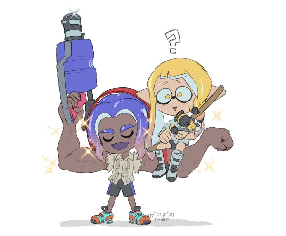 so the 96Gal is a heavy weapon to handle, but Ocho does it