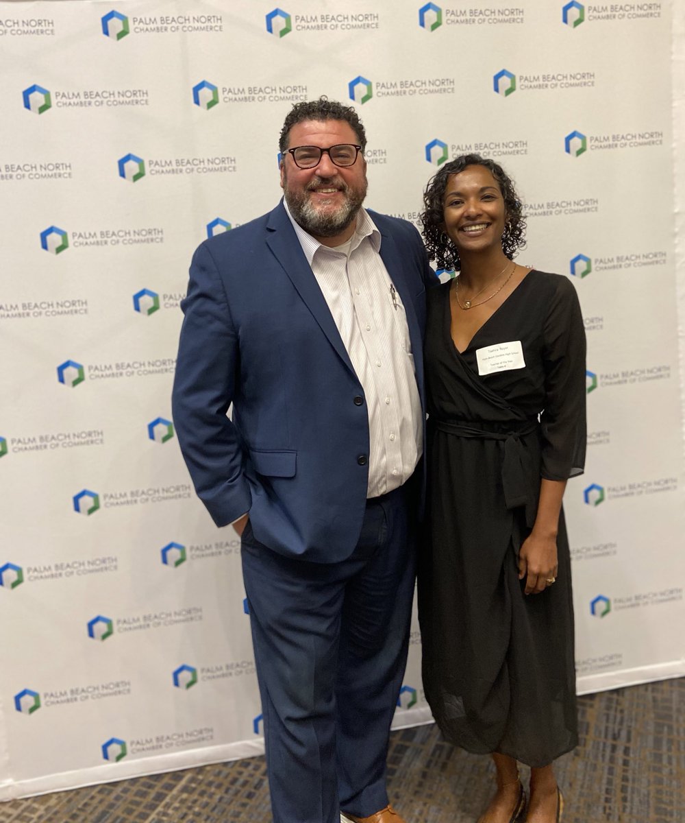 Congratulations to PBGHS nominee for the <a href="/pbnchamber/">Palm Beach North Chamber</a> Teacher of the Year —-> Mrs. Taahira Royer! 🏆📚#GreaterGator 🧡🐊💙