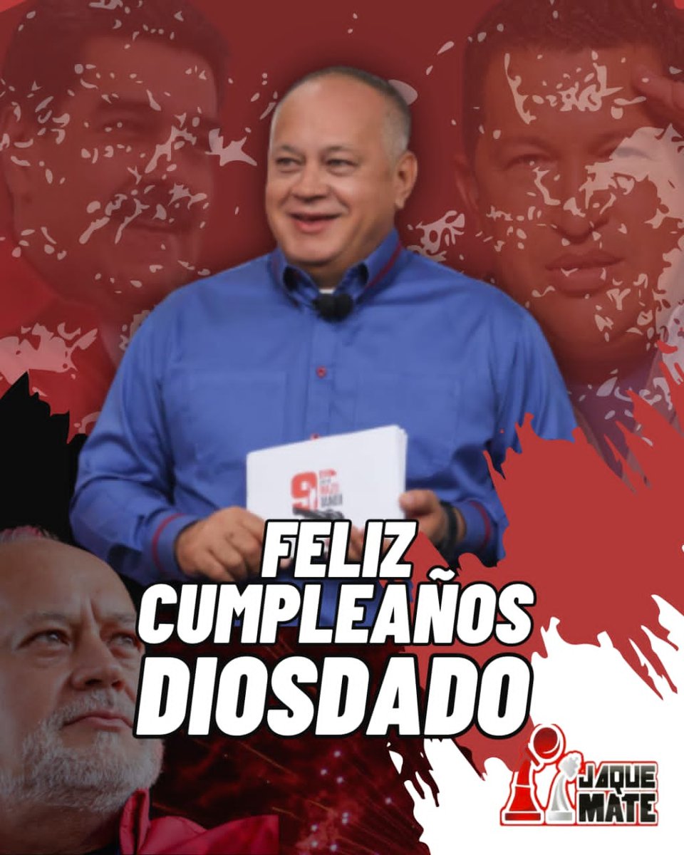 Y hoy cumple 60 años el capitán <a href="/dcabellor/">Diosdado Cabello R</a>.... Imagínate todos los beneficios que comenzarán de ahora en adelante 😄 a disfrutar las victorias que vienen, porque ahora es que hay Diosdado pa'rato 🙌💪
<a href="/PartidoPSUV/">PSUV</a>
<a href="/ConElMazoDando/">Con el Mazo Dando</a> #LogrosEnRevolución
#MaduroLealtadYVictoria