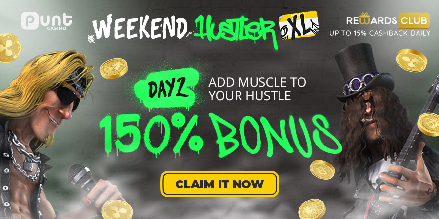 PuntOfficial's tweet photo. Deposit $50+ using the code “HUSTLEXL” this weekend to get 150% MORE, all weekend 🤑 https://t.co/v2HeMem4eh https://t.co/XwuLNoR4Vp