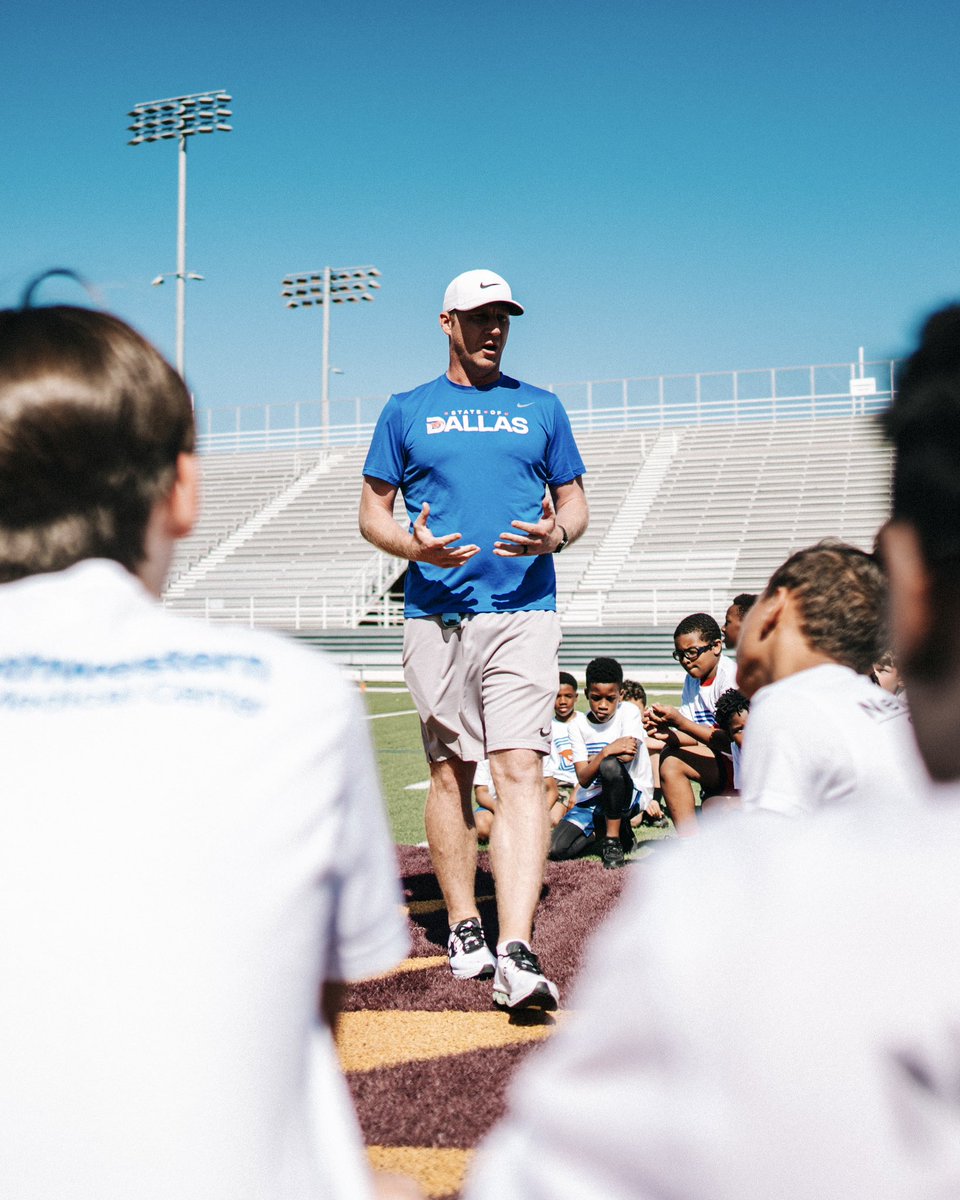 SMUFB's tweet photo. 📍 Forester Field 

Free Youth Camp #2 is underway!

#PonyUpDallas https://t.co/DDoC0oitUh