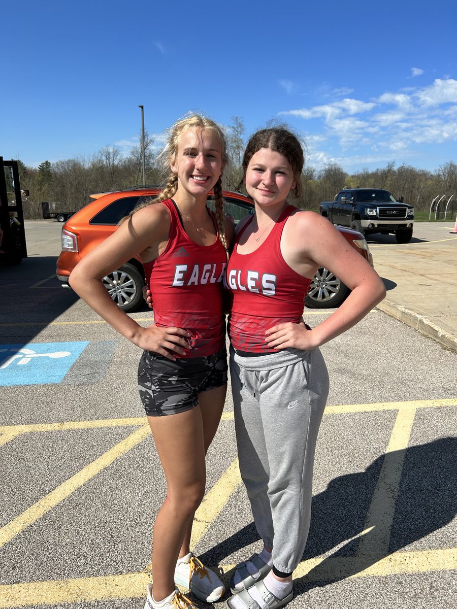 GENEVACC's tweet photo. The duo of Boland and Marrison finish 1st in long jump at Perry Relays! https://t.co/qW7kAXj007