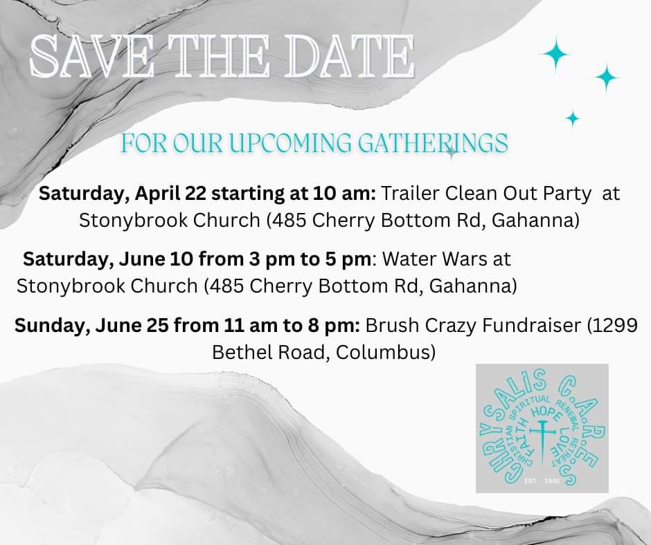 ChrysalisCARES's tweet photo. We are excited to share our upcoming events which include the following Trailer Clean Out, Water Wars, and a fundraiser at Brush Crazy! Make sure to save the dates and join us! https://t.co/rWolnT4zKW