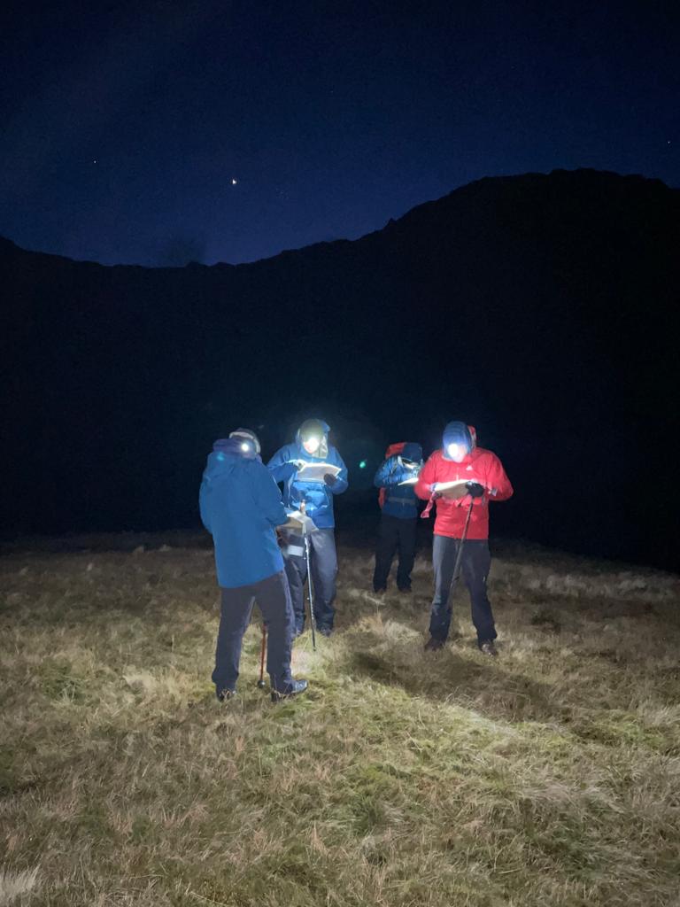 Jumping Jupiter... It's a night navigation exercise with Jupiter visible in the sky. Picture courtesy of Kev Edwards MIC <a href="/CCATCapelCurig/">CCAT</a>