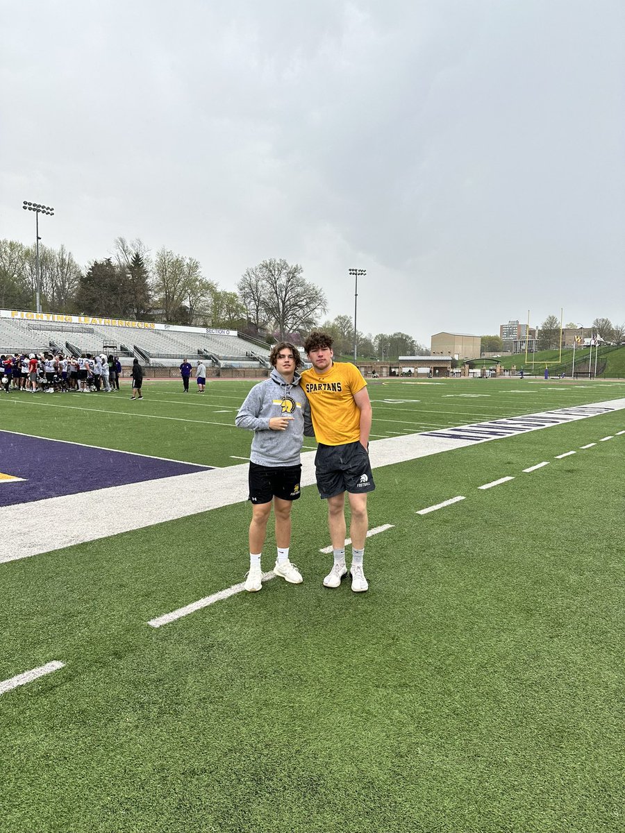 CarterMagerski's tweet photo. THANK YOU @WIUfootball for an amazing junior day!! I had a great time and cannot wait to be back on campus!! @CurryWIU @Day_WIU @HendricksonWIU @CoachSchafer11 @Kmine4 @LopezMchs @CoachFlemingMC @CaidenOneil_71 https://t.co/UvYQIbGfWd