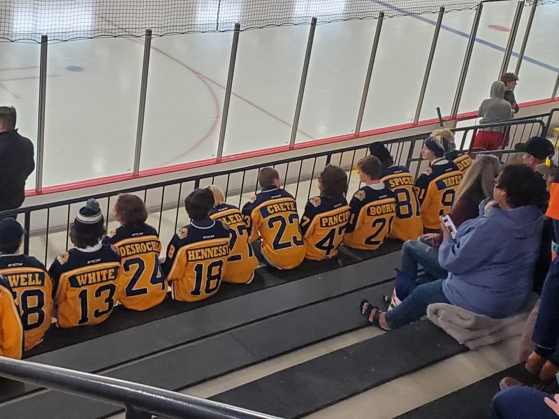 WalleyeMW's tweet photo. Good luck tomorrow to the Upper Canada Cyclones U15 AAA team at the Provincial Championships, they have qualified for the Semi finals!
@canada_upper @heoaaaleague @HEOhockey  @OHFHockey #hockey #keeprolling #UCC #Cyclones https://t.co/RBDmE6KH5G