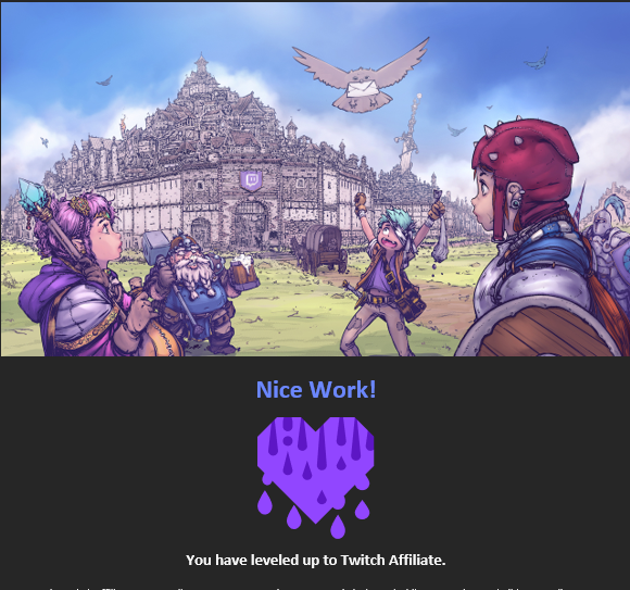 StormtroopQ's tweet photo. Exactly 2 weeks before my birthday! What an amazing early birthday gift!🥳Thank you all soo much! We did it Troopers! We are officially a #TwitchAffiliate Celebrations stream later today!🎉🎊I will post the schedule soon! https://t.co/vFwCOVTlfS
