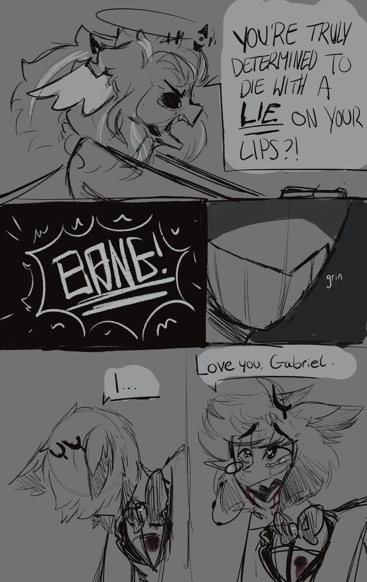 alastorsdoll's tweet photo. Dangerously Yours — they’re totally gay tho negl #alastor #alastorhazbinhotel #HazbinHotelFanart #HazbinHotel https://t.co/ipp1jXYGzG