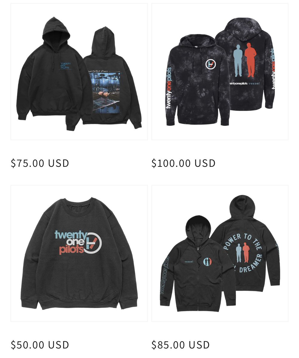 let’s do a twenty one pilots giveaway

the winner will get to select one item off of the twenty one pilots merch website, no price limit and yes, it’s international
-must follow us, retweet &amp; like this tweet
-ends on may 6th