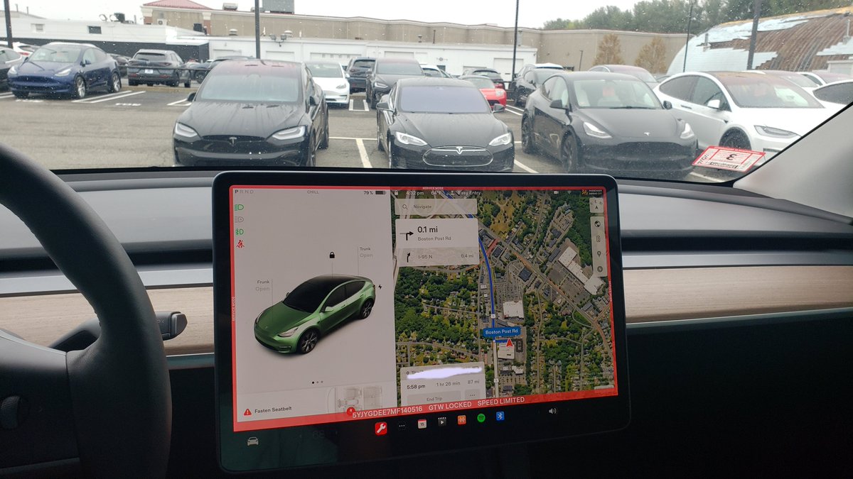 WIsitlike's tweet photo. My Tesla service experience is always awsome. Tow truck driver dropped off my Model Y, I met my advisor, showed my license, grabbed my loaner and went to the local Diner down the street. I can't imagine a service experience better than that😁 @elonmusk @TeslaUniverse_ https://t.co/IBBH2c15FZ