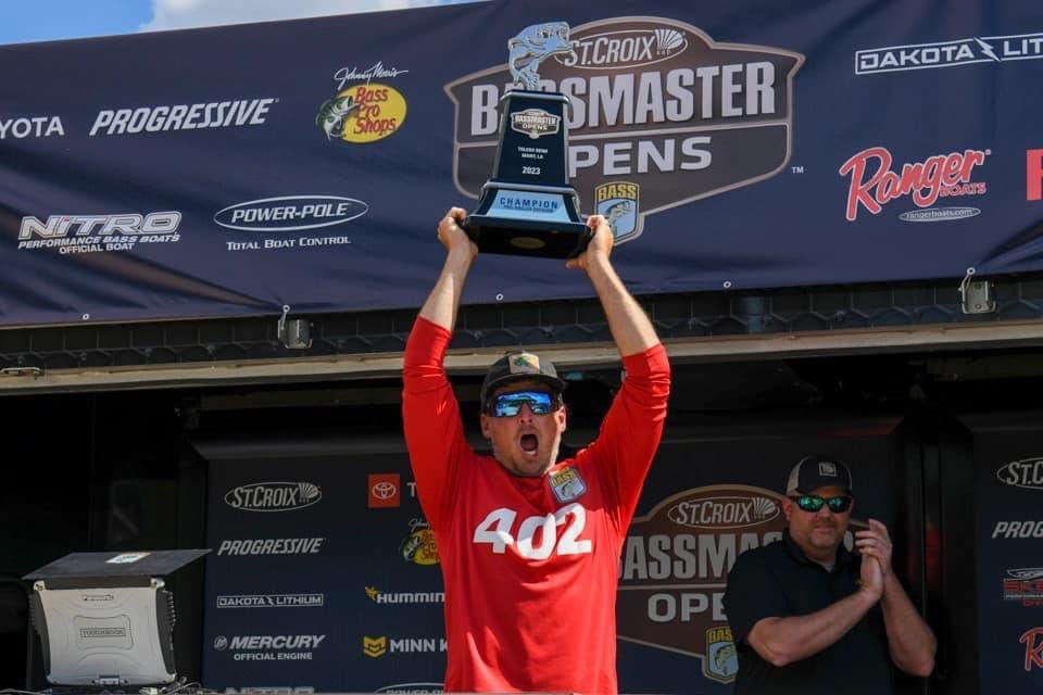 6thSenseLureCo's tweet image. Ben Milliken pulls off a wire-to-wire win at Toledo Bend!

Ben claimed the top spot in the Bassmaster Open on Toledo Bend! This victory marks his first professional level tournament win AND secures his spot in the 2024 Bassmaster Classic💪 

📸: @bassmaster 

 #6thsensefishing