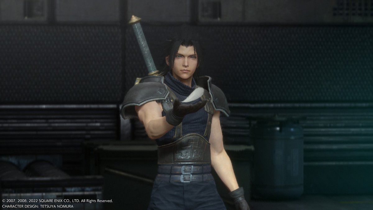 PtiMarshmallow's tweet photo. Je suis complètement à fond !!! Un régal ce #FinalFantasyVII sur #NintendoSwitch. #FFCrisisCore https://t.co/4hHnsSVbLI