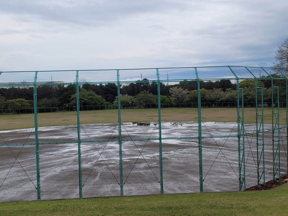 リーグ戦
対仙台フェニックス様  中止(T_T)

仕方ないことですが、本当に最近週末雨多すぎるっすよー😭 

切り替えて次戦以降頑張りましょう！！