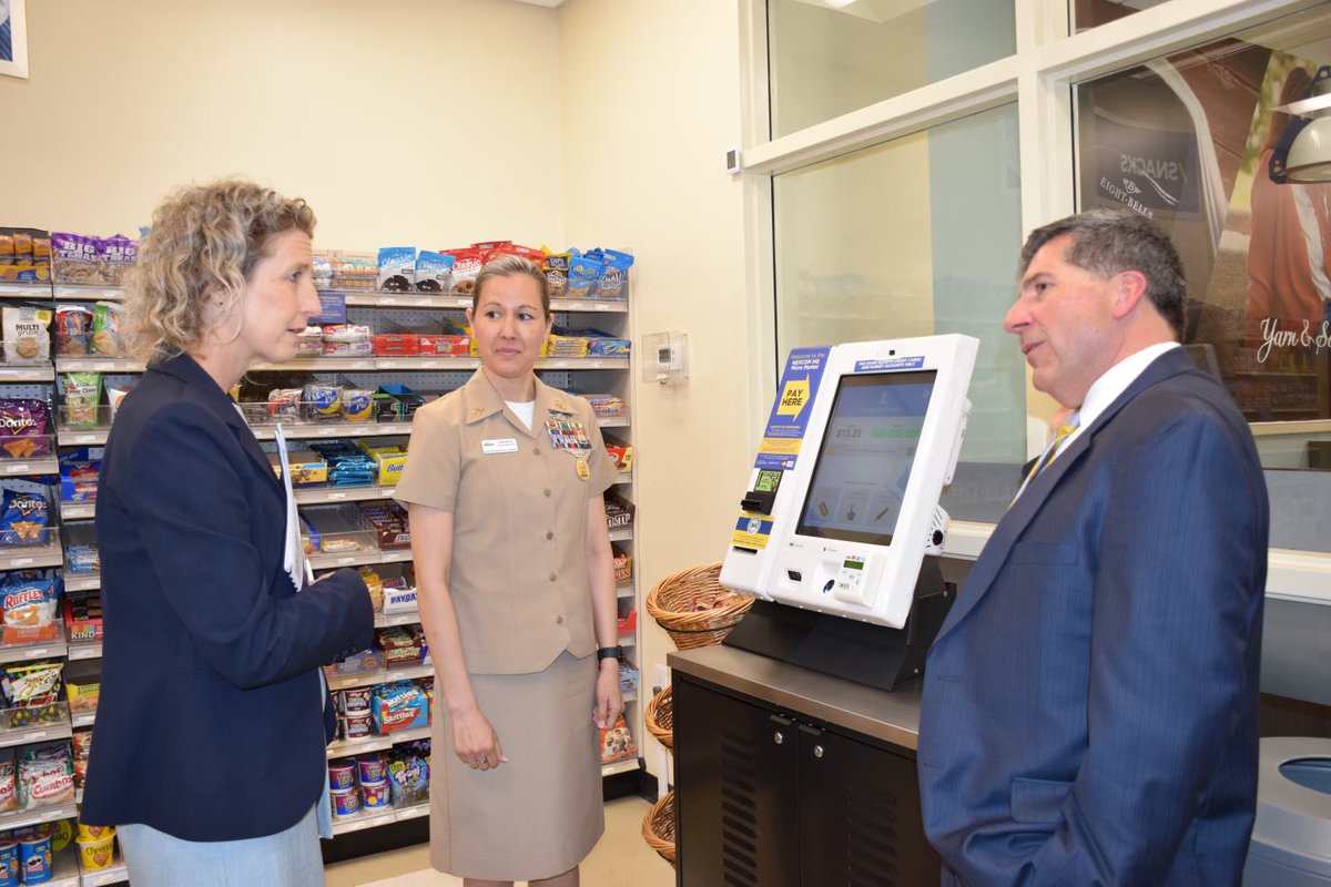 RepJenKiggans's tweet photo. The Navy Exchange Service Command (@NavyExchange) is an invaluable provider of goods and services for our military members and their families at home and abroad.  We had an awesome tour of their global headquarters in Virginia Beach on Thursday! #NEXCOM #VA02 #MaintainingStrength https://t.co/luWS6SpvJv