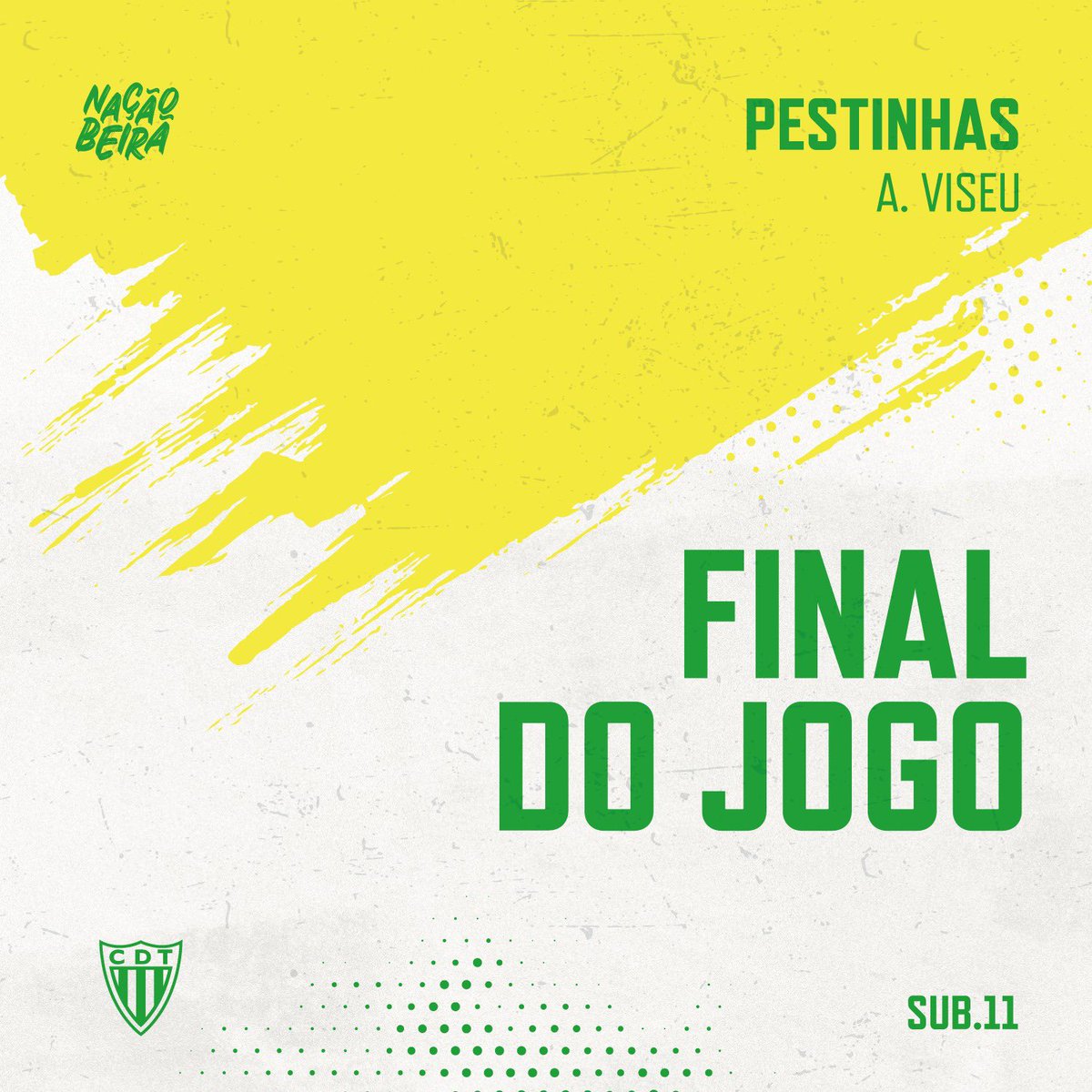 CDTondela1933's tweet image. SUB-11 🟠⚪️ Resultado Final 

🔘 Pestinhas 2️⃣
🔘 A. Viseu 3️⃣

#naçãobeirã #formação #sub11