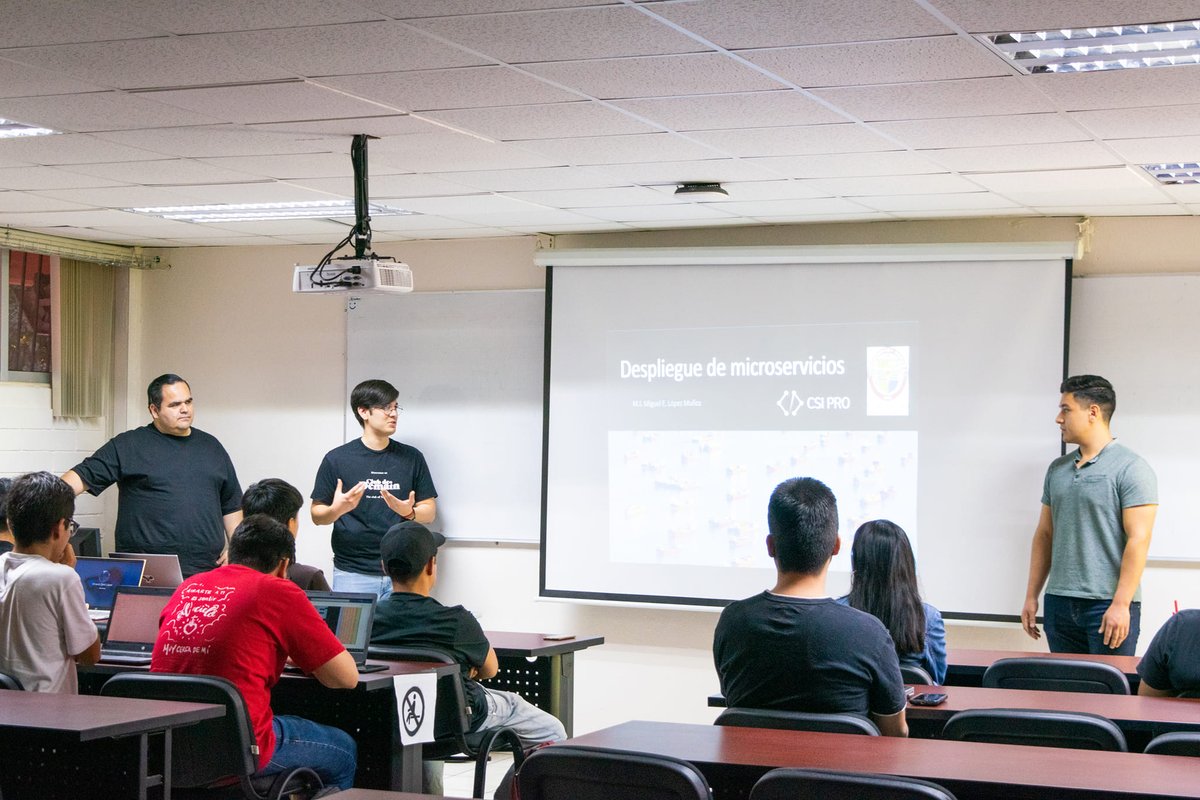 CSIPro_Dev's tweet image. ¡Ayer fue el kick off de nuestra primera Workshop sobre Dockers! Estamos muy emocionados. 📷📷
#dockers #software #unison #STEM