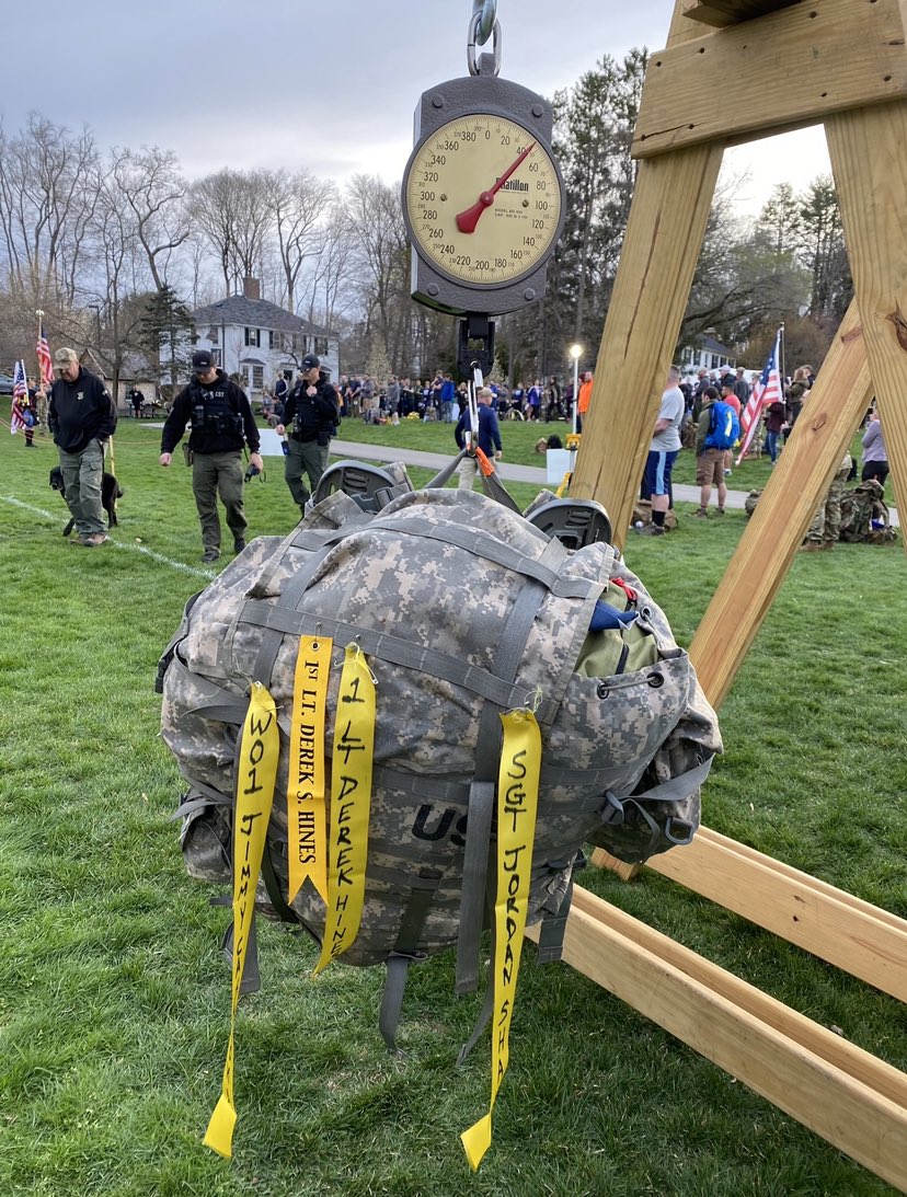 Tomorrow, I will be competing in the 26.2 mile Tough Ruck in support of Military Friends Foundation in honor of 1st Lieutenant Derek Hines, Sgt Jordan Shay and WO1 Jimmy Casadona. Please consider making a donation at: runsignup.com/jameskelcourse…. Thank you 🇺🇸