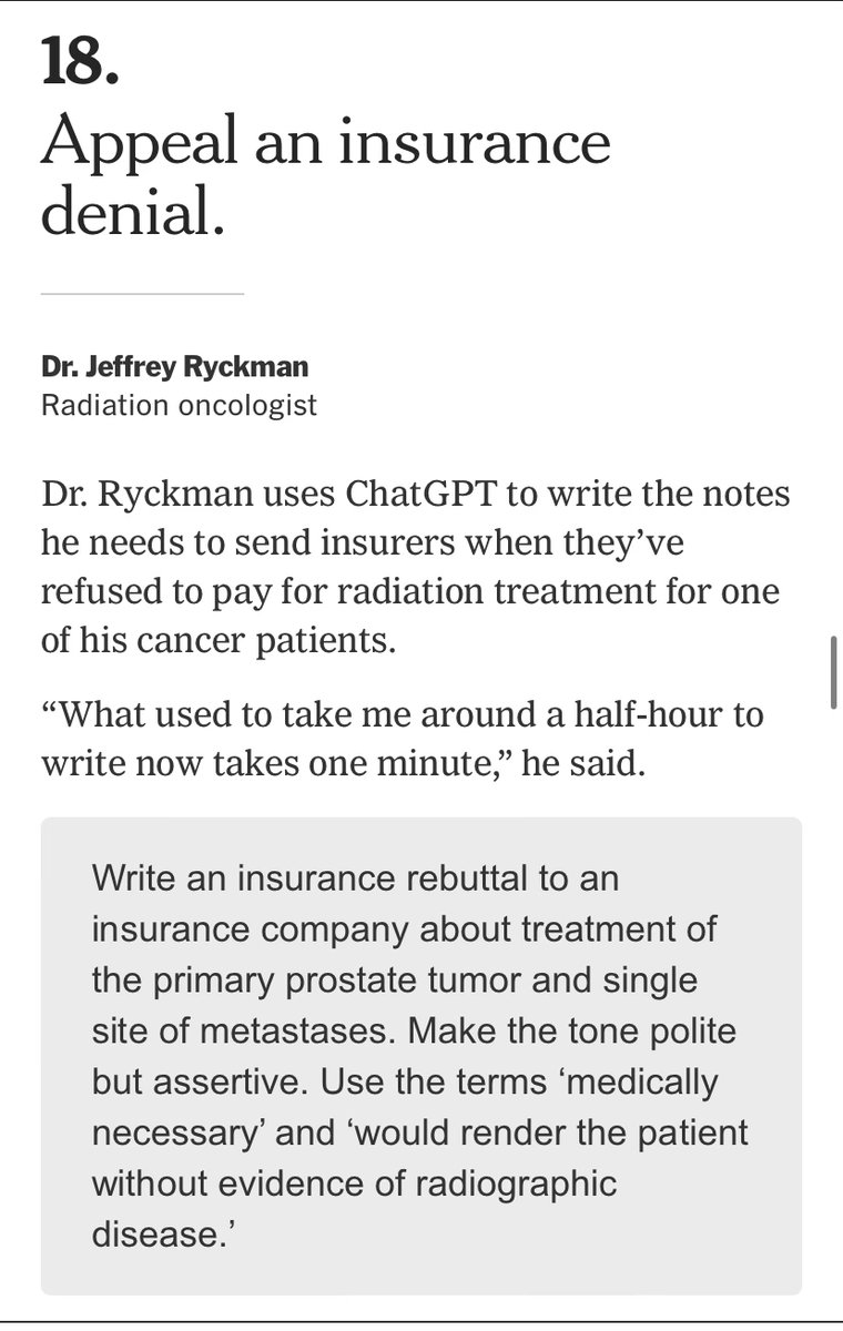 jryckman3's tweet image. Wow, this made the @nytimes! 🤯 #radonc #fixpriorauth 

nytimes.com/interactive/20…