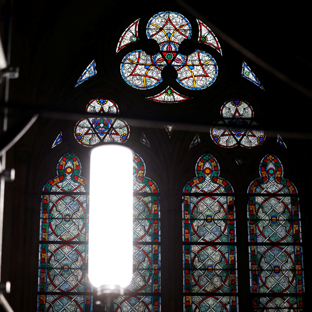 cgtnamerica's tweet image. Firefighters were able to save many precious artifacts from the flames, but many were damaged by smoke and toxic lead dust. Georgelin said all 8,000 pipes of the main organ had to be dismantled and cleaned.
#NotreDame #NotreDameFire #RebuildingNotreDame #Paris