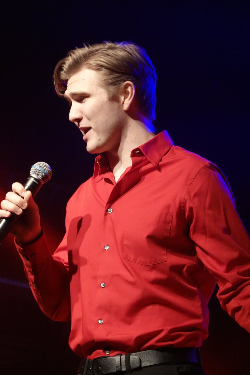 HenryTe's tweet photo. London Eurovision Weekend is on. Tomorrow is   London Eurovison Party.  But tonight there was pre-pre party at Heaven. Main act was @keiinoband but there were surprise acts. First on stage was Ari Olafsson representing Iceland in #ESC2018 with "Our Song." @LDNEurovision #lep2023 https://t.co/bQhgHgYMcb