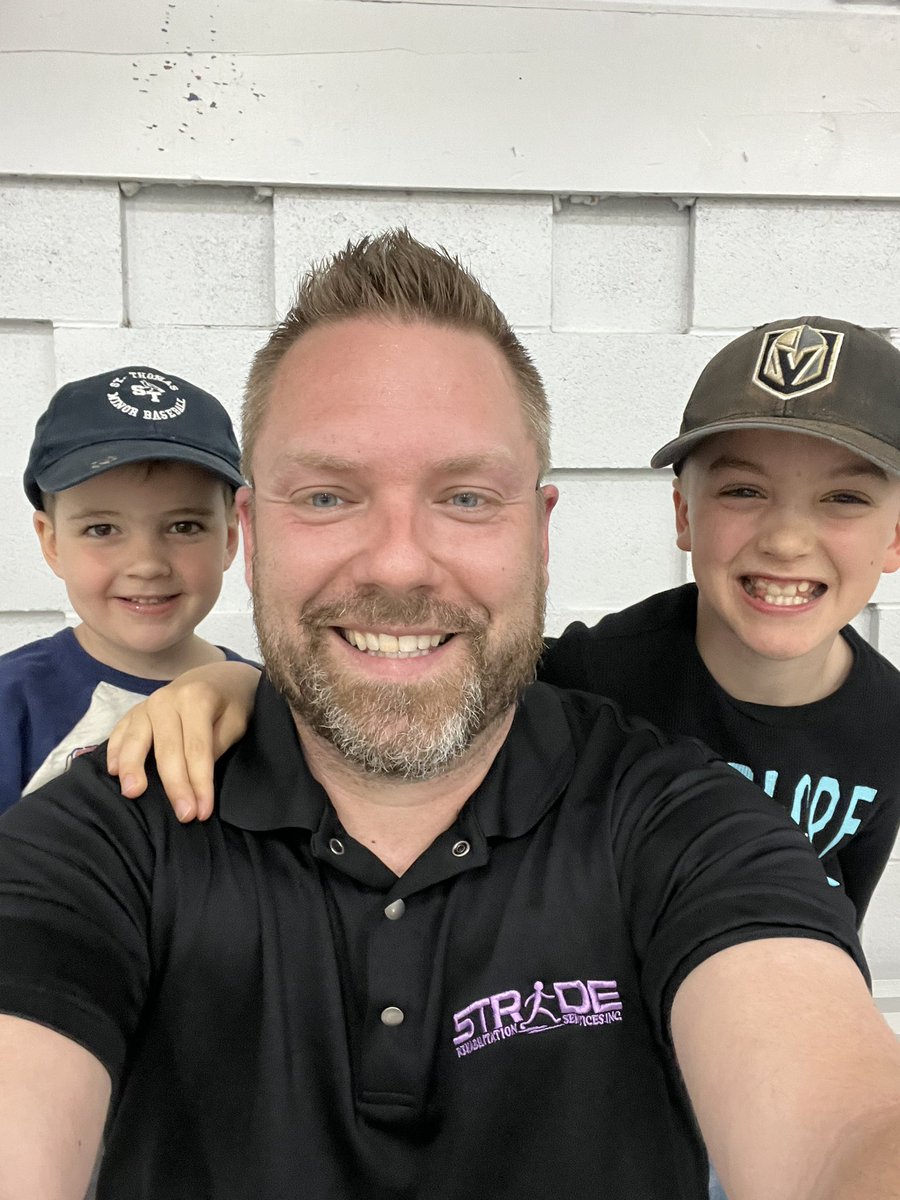 Couldn’t be more pleased to represent <a href="/StrideRehab/">Stride Rehab</a> in the annual <a href="/DadClubLondon/">Dad Club London (Ontario)</a> hockey classic. A great group of dads paving the way for a better community for their children. What a great day! #hockey #dads #toohotforhockey?